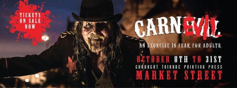 Galway Carnevil halloween poster