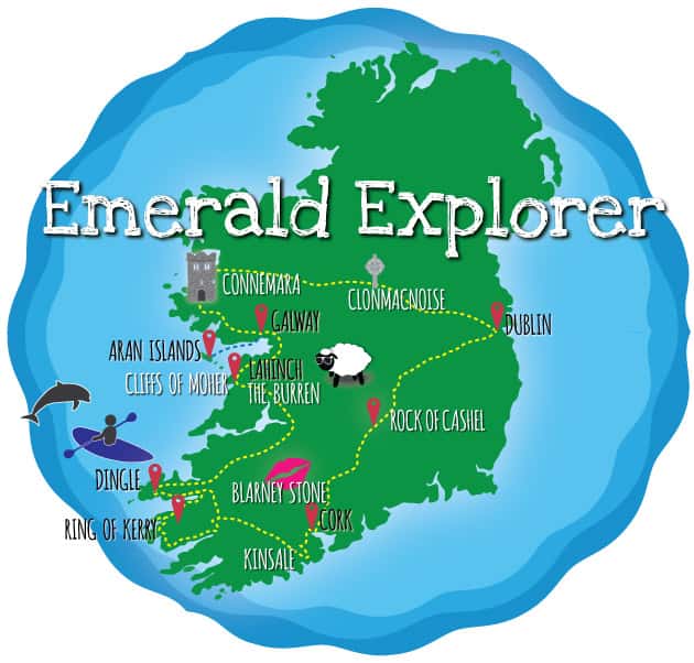 Emerald Explorer – 7 Day Ireland Tour