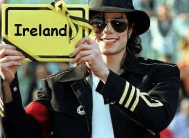 Michael Jackson in Ireland