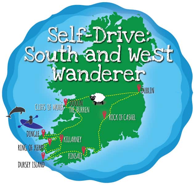 South and West Wanderer 8-Day Tour of Ireland