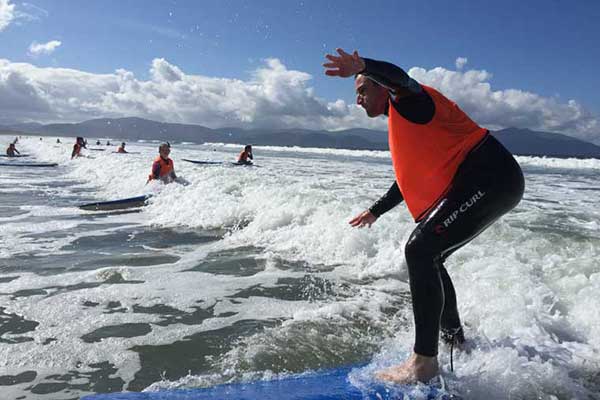 Surfing at Lahinch 