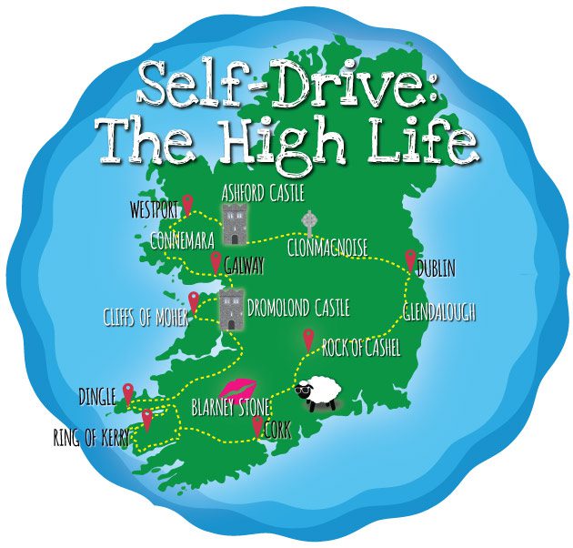 The High Life 8-Day Tour of Ireland