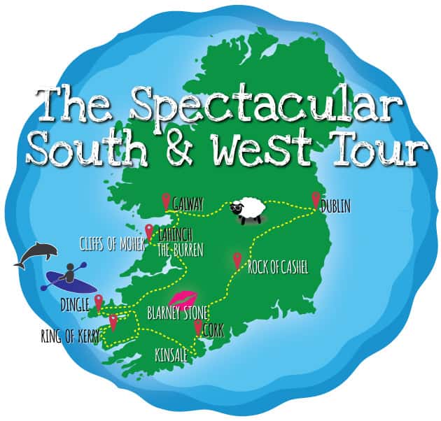 Spectacular South & West Active Tour of Ireland