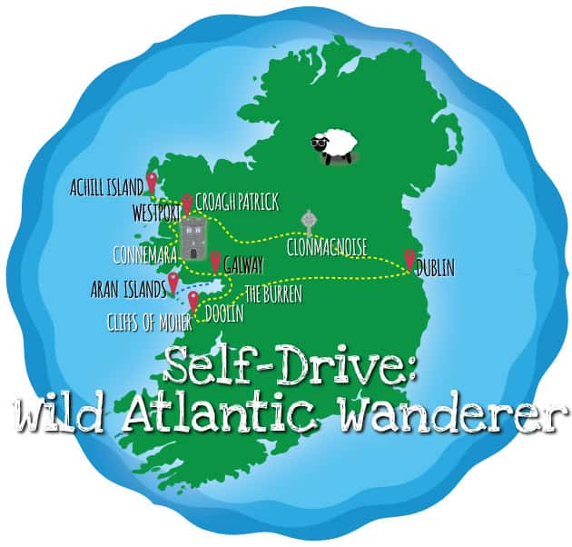Wild Atlantic Wanderer 6-Day Tour of Ireland