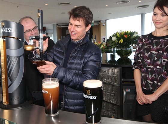 Tom Cruise at the Guinness Storehouse