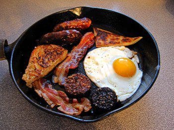 An Irish breakfast