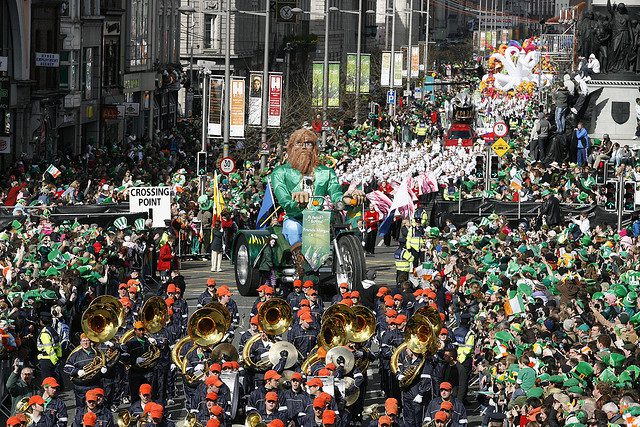 An Irish parade