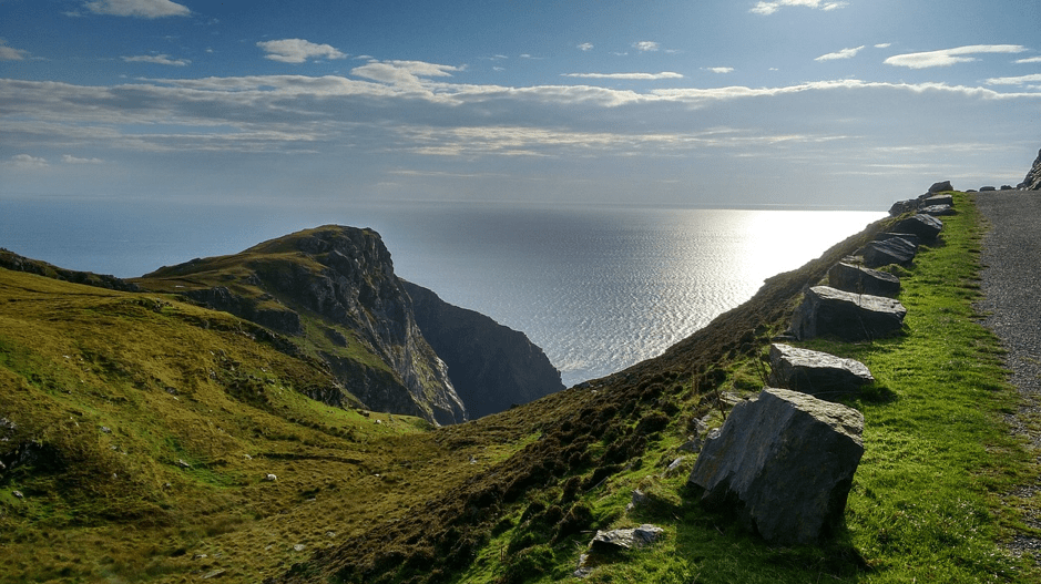 The beautiful Donegal coast