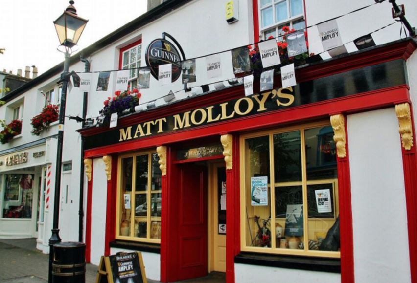 Matt Molloys pub in Westport Town