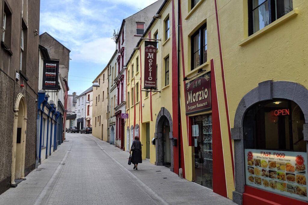 A street in Waterford Ireland