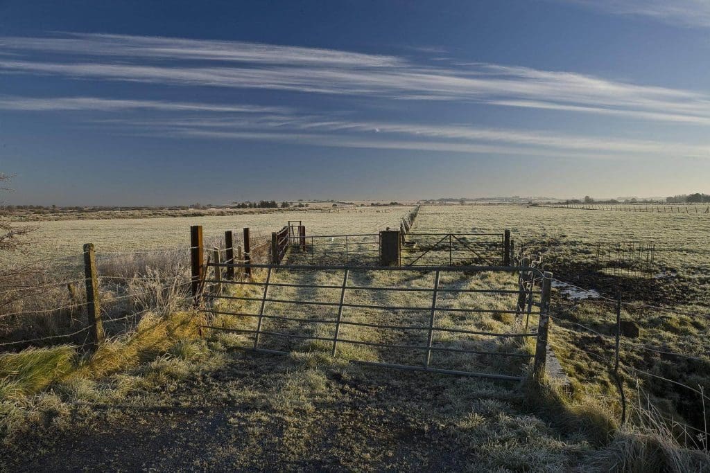 winter skies Ireland