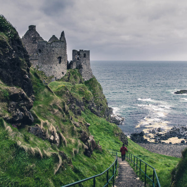 Medieval castle on Ireland’s coast