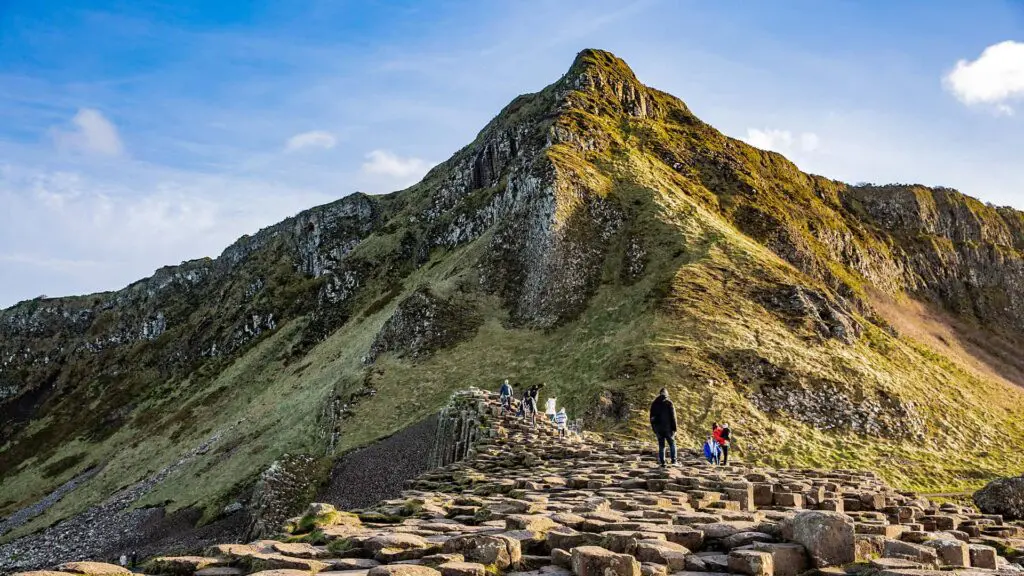 The Giant’s Causeway overview