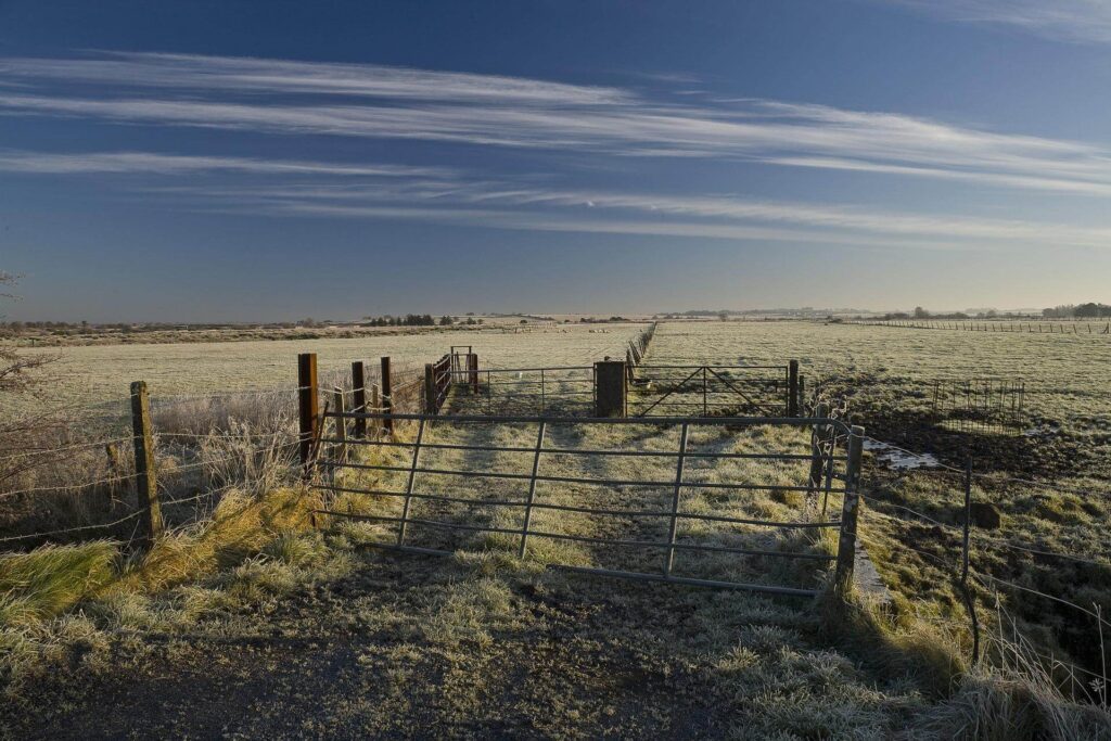 winter skies Ireland