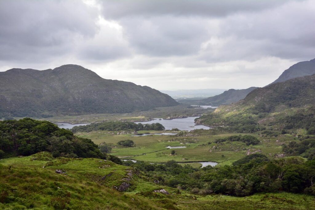 Beautiful broody Killarney landscape