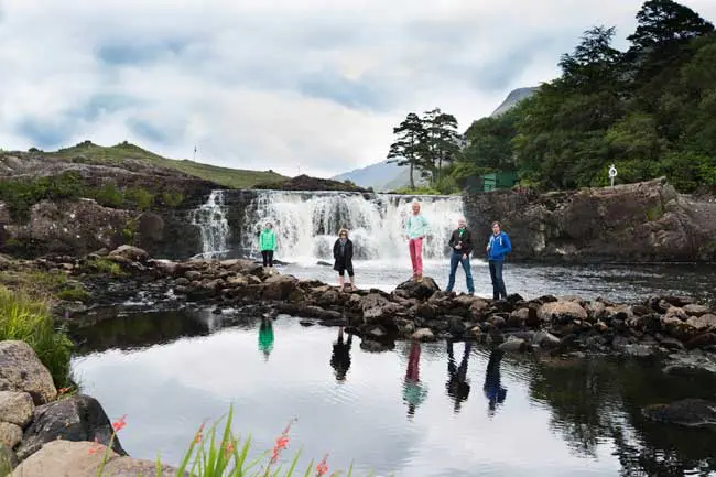 Lenane Waterfall, Connemara, Ireland