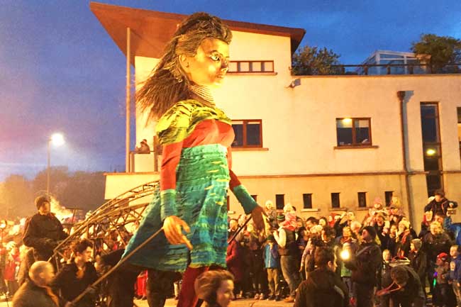 Macnas Parade in Galway