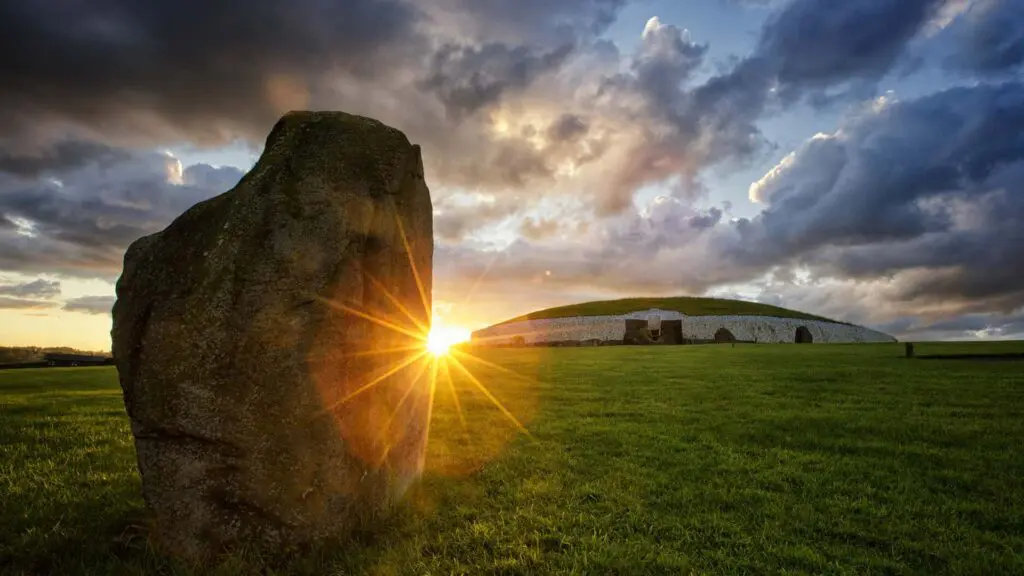 Newgrange is a prehistoric monument in County Meath, Ireland