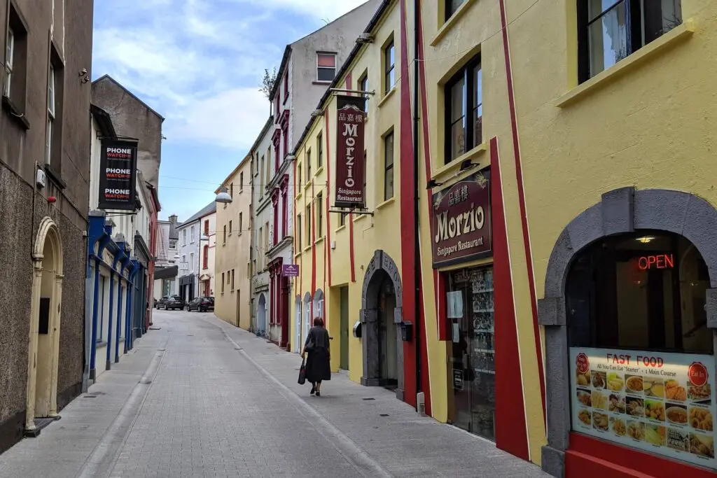 A street in Waterford Ireland