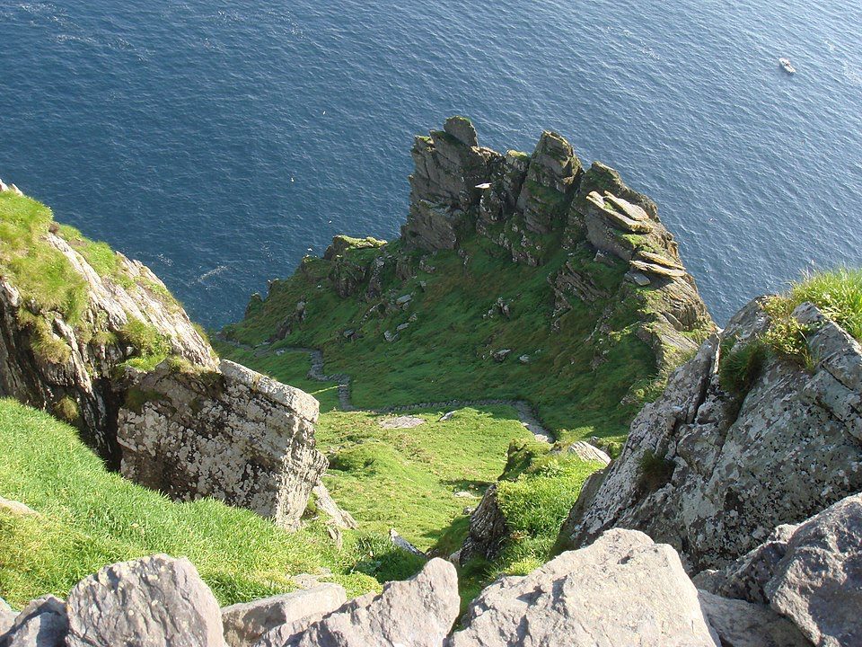 South steps of Skellig Michael