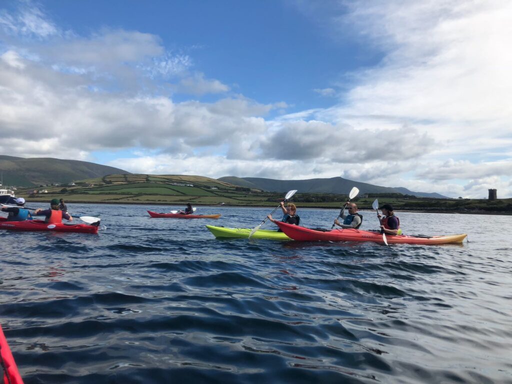 Kayaking in Dingle Bay, Ireland