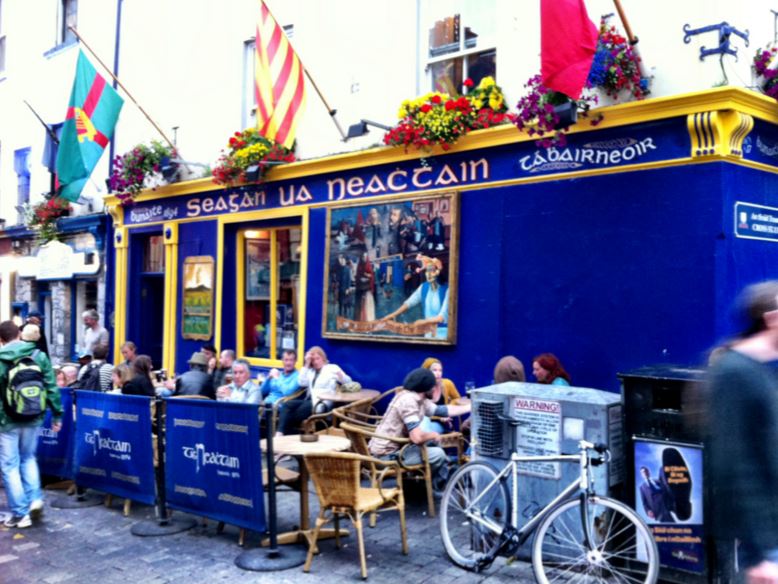 An Irish pub