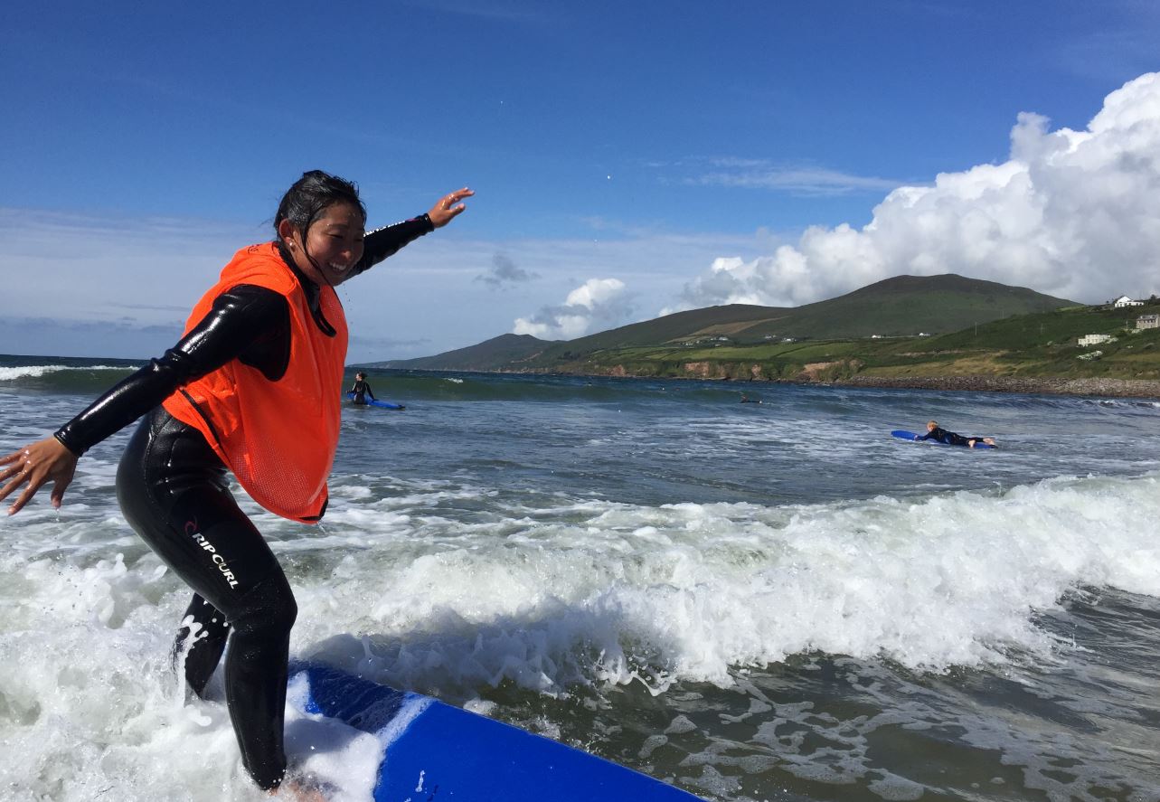 Surfing in Ireland