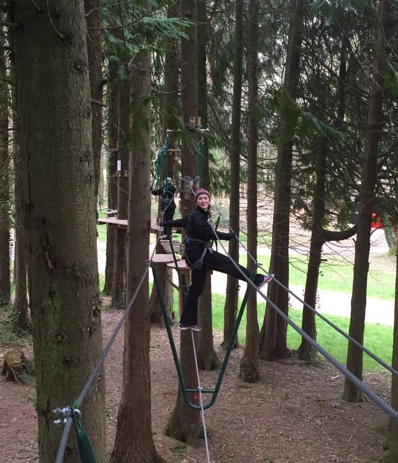 Ziplining in Ireland